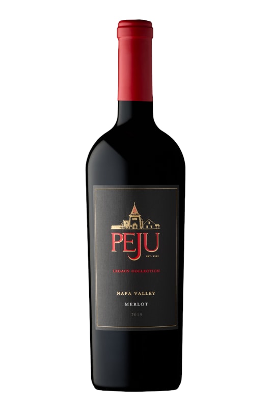 Peju Winery Legacy Collection Merlot 2019 Front Bottle Shot