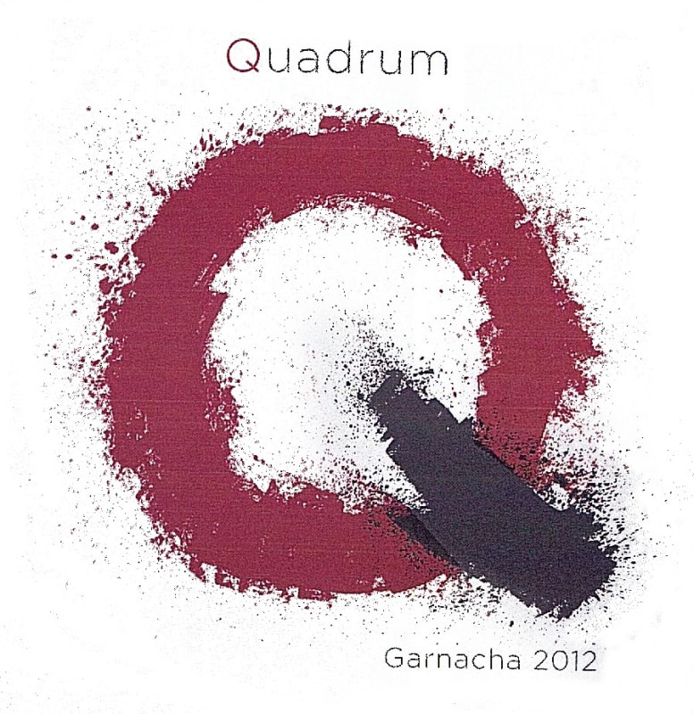 Borsao Quadrum Garnacha 2012 Front Label