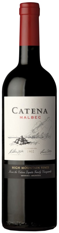 Catena Malbec 2018 Front Bottle Shot