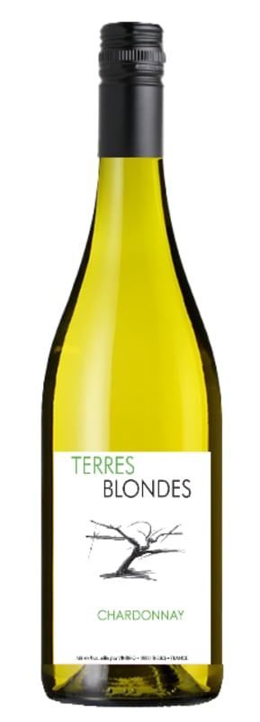 Terres Blondes Chardonnay 2021 Front Bottle Shot