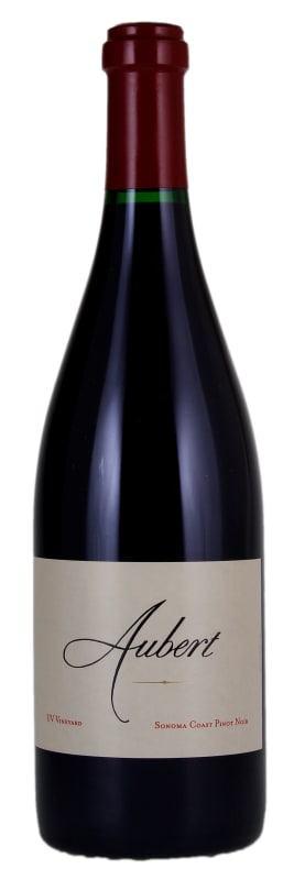 Aubert UV Vineyard Pinot Noir 2017 Front Bottle Shot