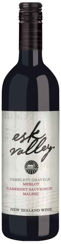 Esk Valley Gimblett Gravels Red Blend 2012 Front Bottle Shot
