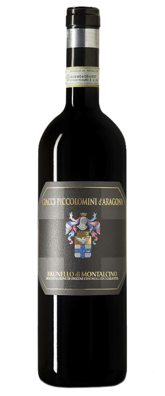 Ciacci Piccolomini d'Aragona Brunello di Montalcino 2021 Front Bottle Shot