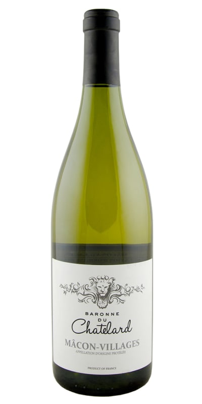 Chateau du Chatelard Baronne du Chatelard Macon-Village 2021 Front Bottle Shot