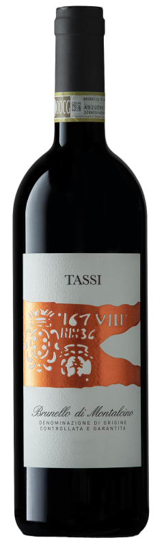 Tassi Brunello di Montalcino 2019 Front Bottle Shot