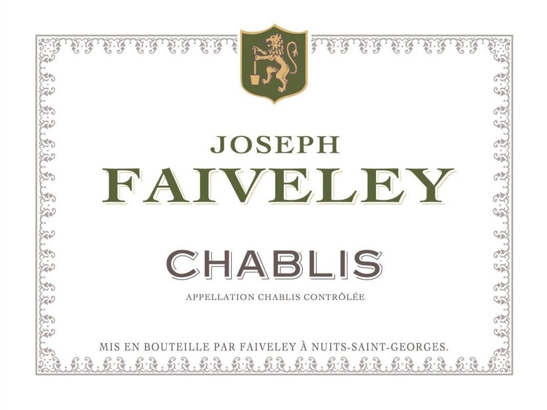Faiveley Chablis Blanc 2010 Front Label