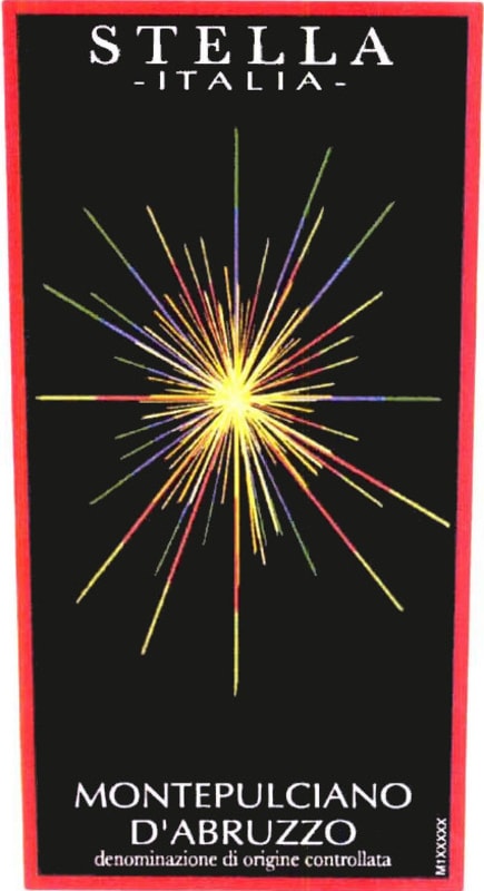 Stella Montepulciano D'Abruzzo 2009 Front Label