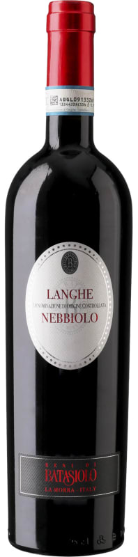Beni di Batasiolo Langhe Nebbiolo 2017 Front Bottle Shot