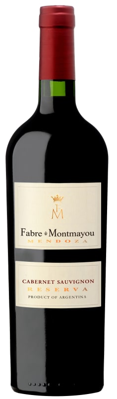 Fabre Montmayou Reserva Cabernet Sauvignon 2016 Front Bottle Shot