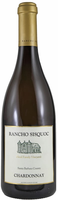 Rancho Sisquoc Chardonnay 2018 Front Bottle Shot