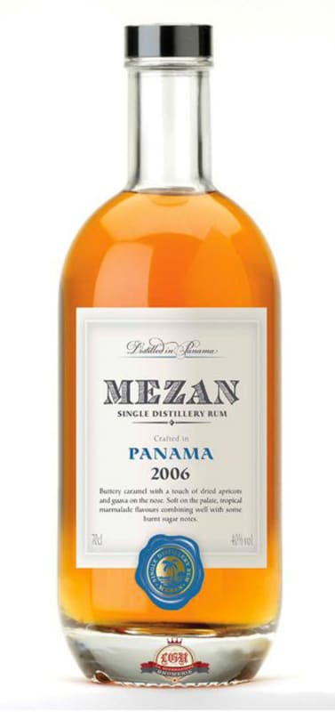 Mezan Panama Rum 2006 Front Bottle Shot
