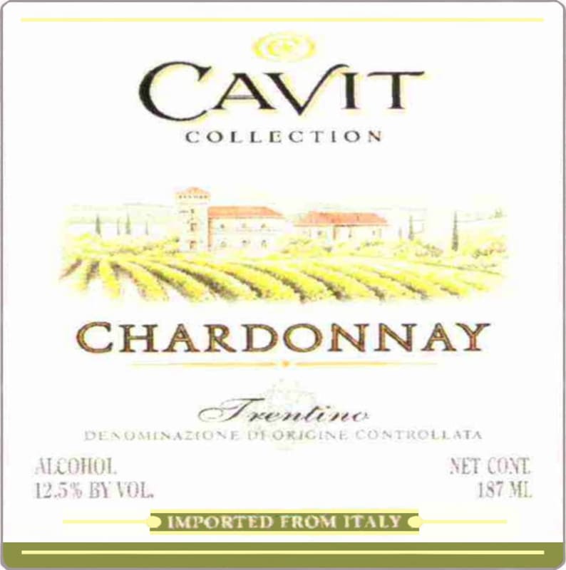 Cavit Chardonnay 2007 Front Label