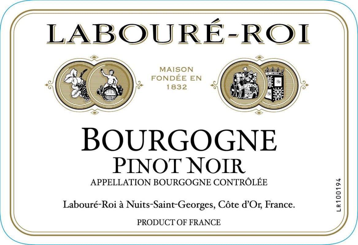 Laboure Roi Bourgogne Pinot Noir 2017 Front Label