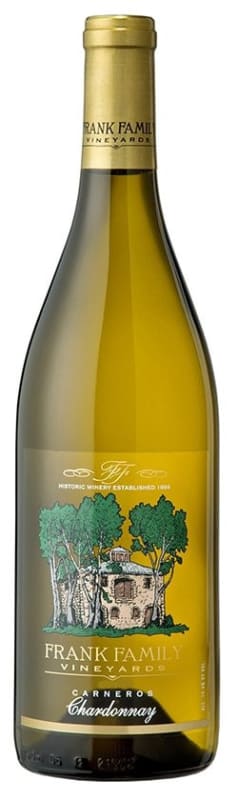 Frank Family Vineyards Chardonnay 2016 Front Bottle Shot
