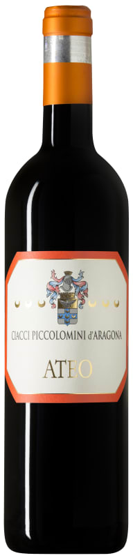 Ciacci Piccolomini d'Aragona Ateo 2014 Front Bottle Shot