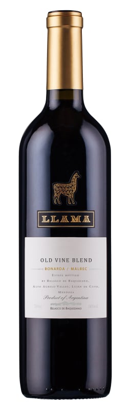 Belasco de Baquedano Llama Old Vine Red Blend 2016 Front Bottle Shot