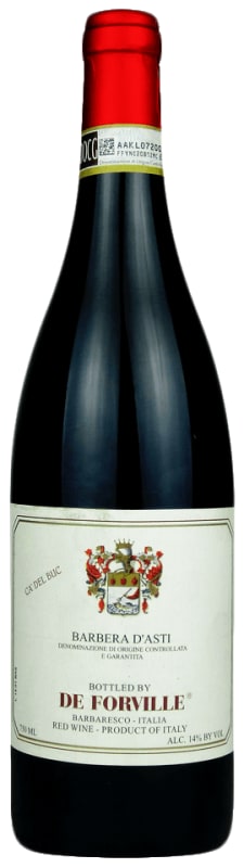 De Forville Barbera d'Asti Cascina Buc 2025 Front Bottle Shot