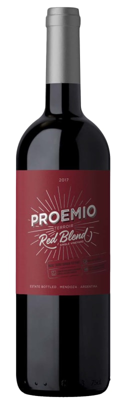 Proemio Wines Terroir Red Blend 2017 Front Bottle Shot