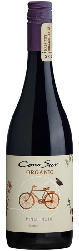 Cono Sur Organic Pinot Noir 2024 Front Bottle Shot