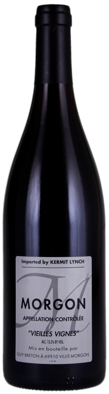 Guy Breton Morgon Vieilles Vignes 2021 Front Bottle Shot