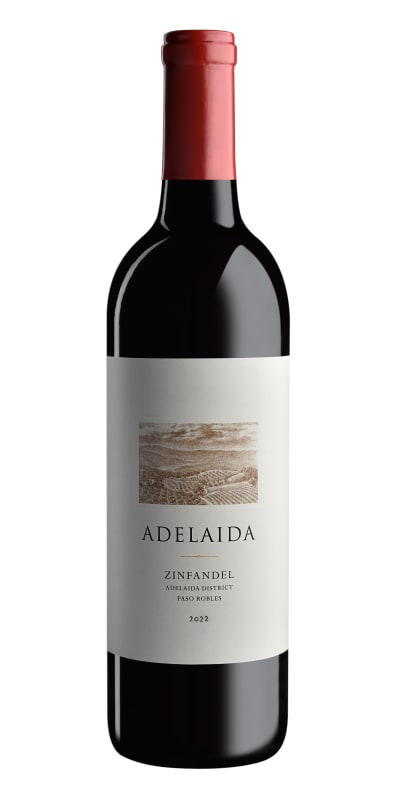 Adelaida Zinfandel 2022 Front Bottle Shot