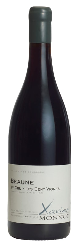 Xavier Monnot Beaune Les Cent-Vignes Premier Cru 2021 Front Bottle Shot