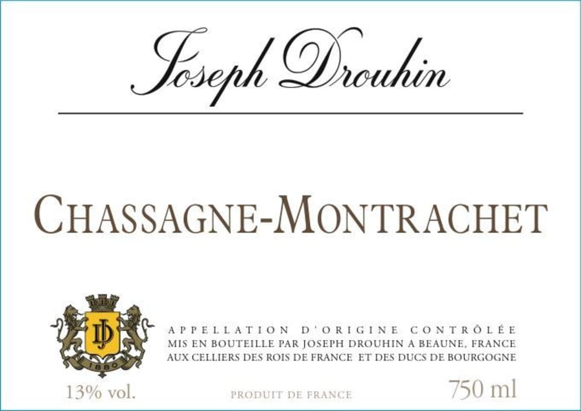 Joseph Drouhin Chassagne-Montrachet 2009 Front Label