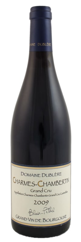 Domaine Dublere Charmes-Chambertin Grand Cru 2009 Front Bottle Shot