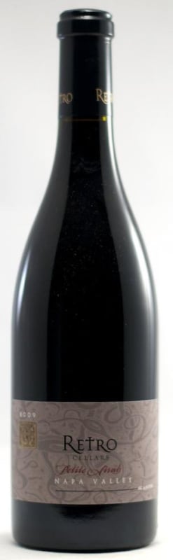 Retro Cellars Napa Valley Petite Sirah 2011 Front Bottle Shot