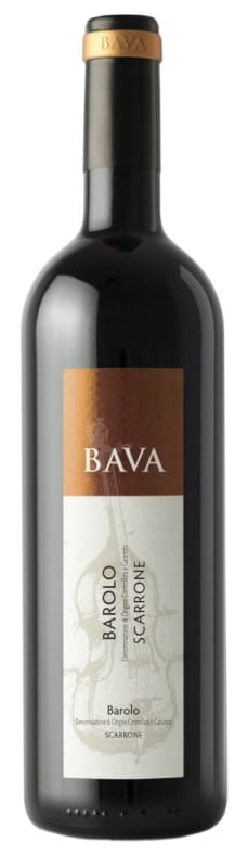Bava Barolo Scarrone 2015 Front Bottle Shot