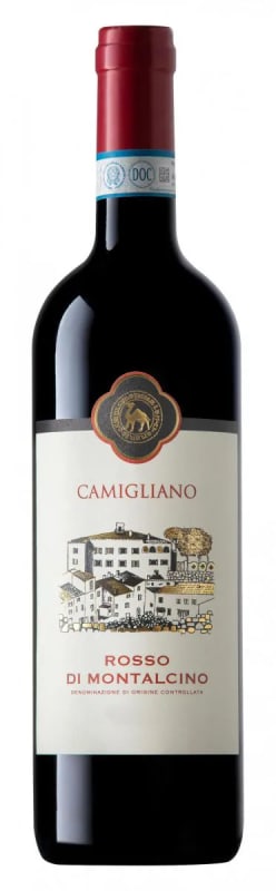 Camigliano Rosso di Montalcino 2023 Front Bottle Shot