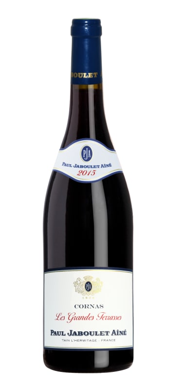 Jaboulet Les Grandes Terrasses Cornas 2015 Front Bottle Shot