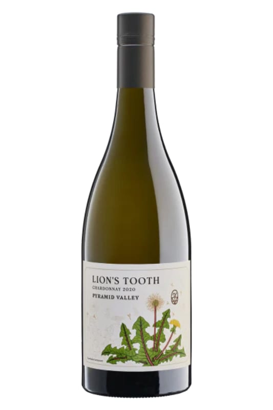 Pyramid Valley Lion's Tooth Chardonnay 2020 Front Bottle Shot
