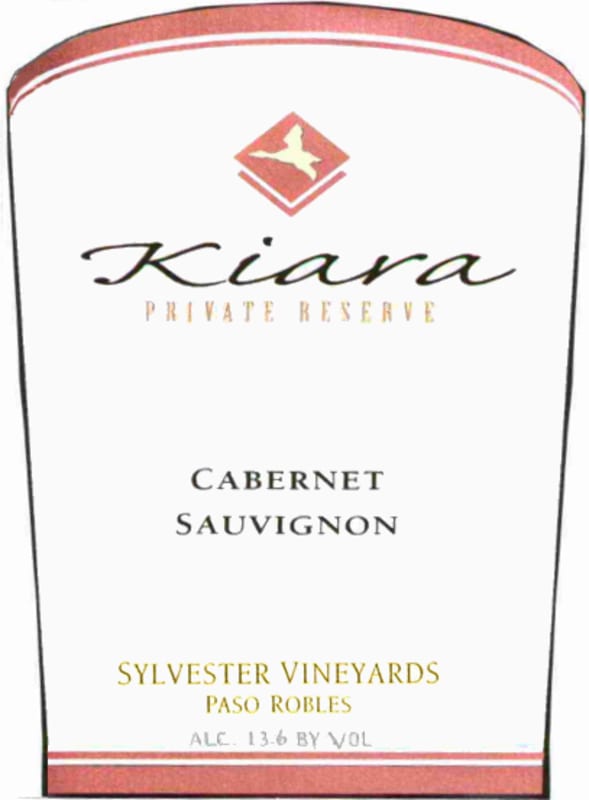 Le Vigne Winery Kiara Sylvester Vineyards Private Reserve Cabernet Sauvignon 2009 Front Label