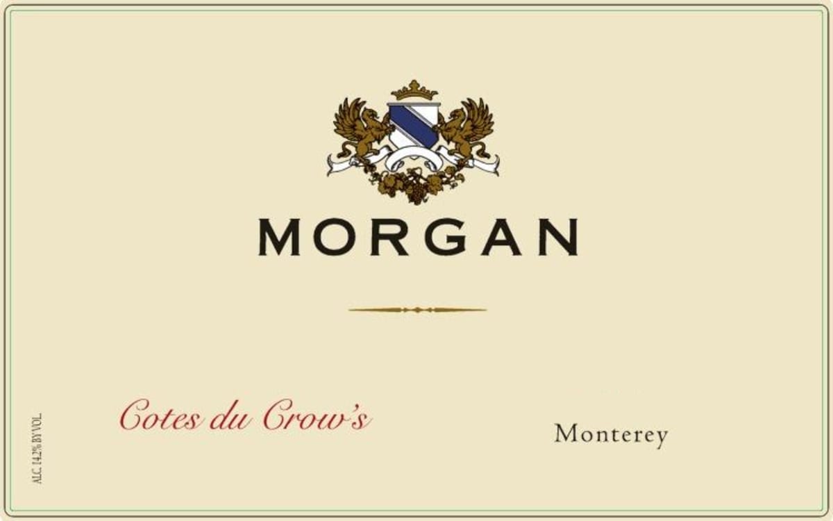 Morgan Cotes du Crow's 2016 Front Label