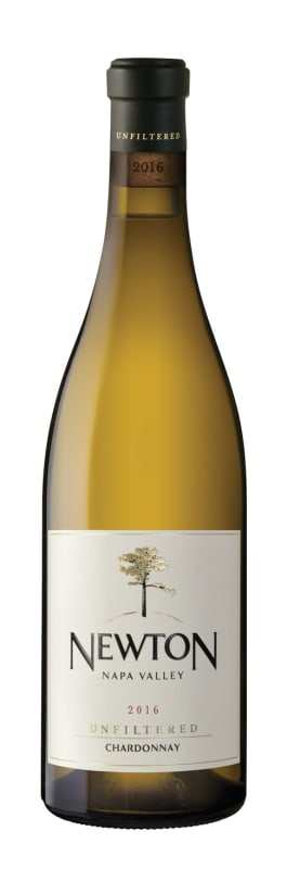 Newton Unfiltered Chardonnay 2016 Front Bottle Shot
