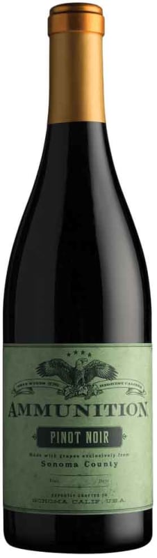Ammunition Pinot Noir 2020 Front Bottle Shot