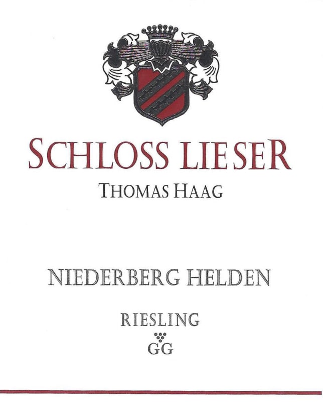 Schloss Lieser Niederberg Helden Riesling Grosses Gewachs 2016 Front Label