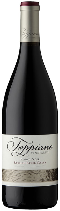 Foppiano Estate Pinot Noir 2017 Front Bottle Shot