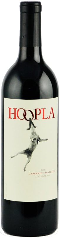 Hoopla California Cabernet Sauvignon 2014 Front Bottle Shot