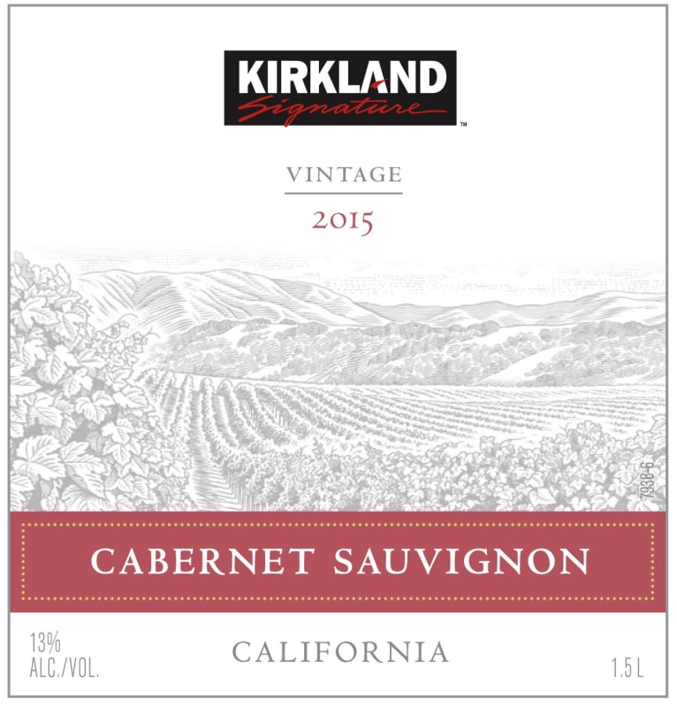 Barefoot Cabernet Sauvignon 2015 Front Label