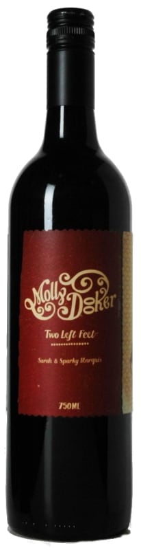 Mollydooker Two Left Feet 2018 Front Bottle Shot