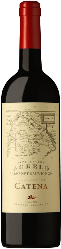 Catena Appellation Agrelo Cabernet Sauvignon 2019 Front Bottle Shot