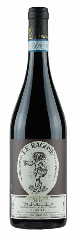 Le Ragose Amarone della Valpolicella Classico 2019 Front Bottle Shot