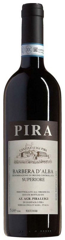 Luigi Pira Barbera d'Alba Superiore 2021 Front Bottle Shot