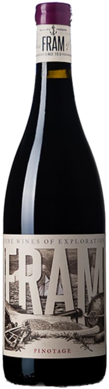 Fram Wines Pinotage 2016 Front Bottle Shot