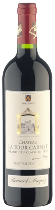 Chateau La Tour Carnet 2008 Front Bottle Shot