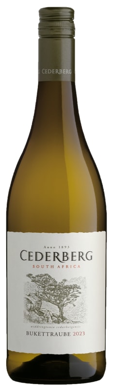 Cederberg Bukettraube 2023 Front Bottle Shot