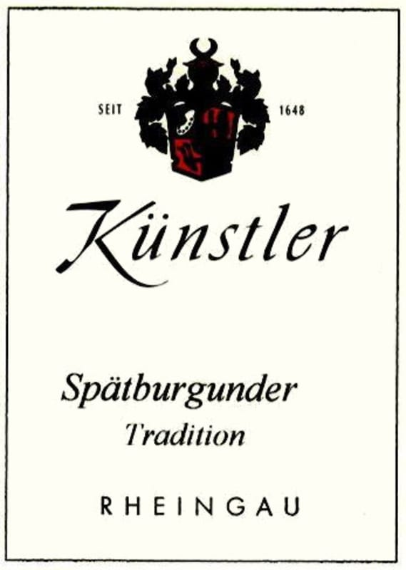 Kunstler Tradition Dry Pinot Noir 2017 Front Label