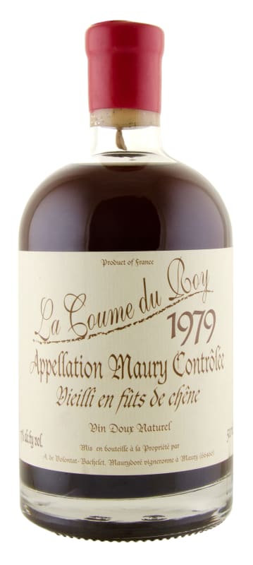 La Coume du Roy Maury (500ML) 1979 Front Bottle Shot